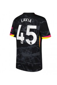 Chelsea Romeo Lavia #45 Voetbaltruitje 3e tenue 2024-25 Korte Mouw